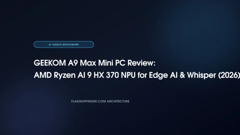 GEEKOM A9 Max Mini PC Review: AMD Ryzen AI 9 HX 370 NPU for Edge AI & Whisper (2026)