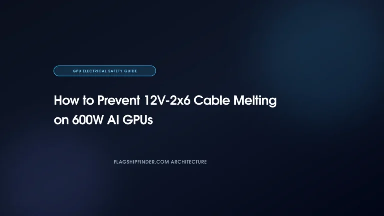 How to Prevent 12V-2×6 Cable Melting on 600W AI GPUs