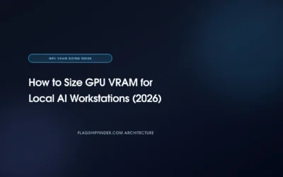 How to Size GPU VRAM for Local AI Workstations (2026)