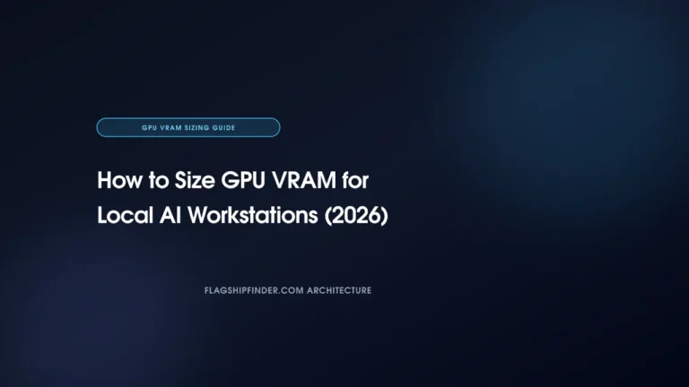 How to Size GPU VRAM for Local AI Workstations (2026)