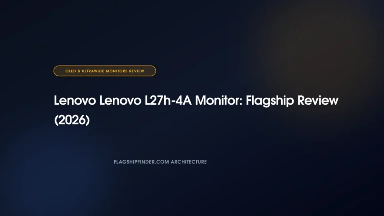 Lenovo Lenovo L27h-4A Monitor: Flagship Review (2026)