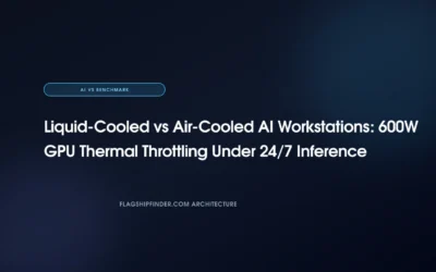 Liquid-Cooled vs Air-Cooled AI Workstations: 600W GPU Thermal Throttling Under 24/7 Inference