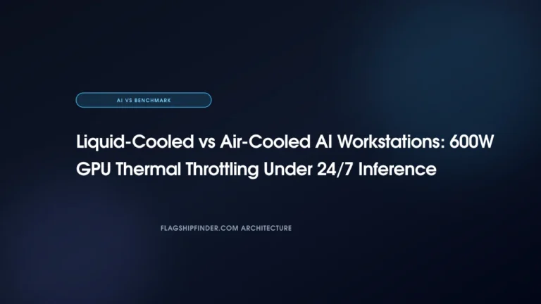 Liquid-Cooled vs Air-Cooled AI Workstations: 600W GPU Thermal Throttling Under 24/7 Inference