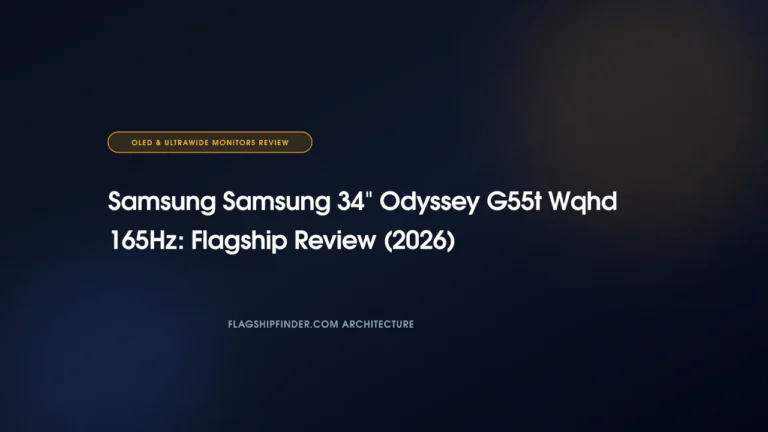 Samsung Samsung 34″ Odyssey G55t Wqhd 165Hz: Flagship Review (2026)