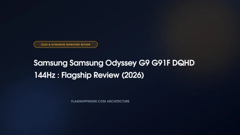 Samsung Samsung Odyssey G9 G91F DQHD 144Hz : Flagship Review (2026)