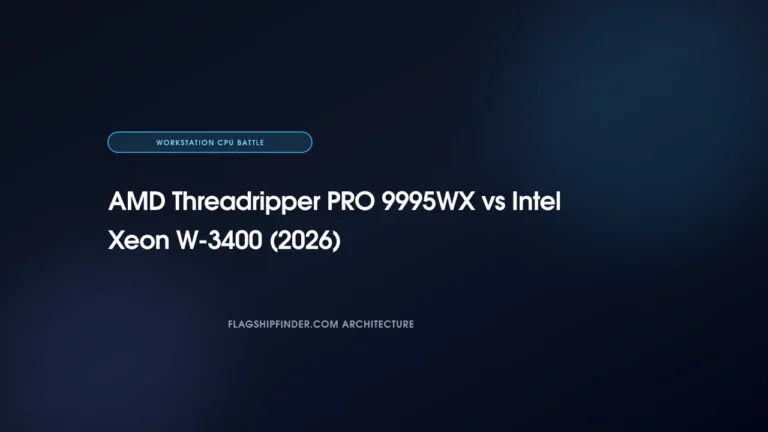 AMD Threadripper PRO 9995WX vs Intel Xeon W-3400 (2026)