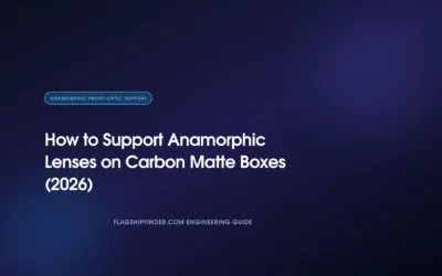 How to Support Anamorphic Lenses on Carbon Matte Boxes (2026)
