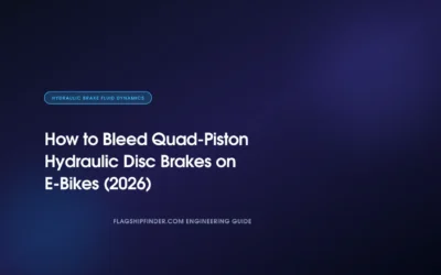 How to Bleed Quad-Piston Hydraulic Disc Brakes on E-Bikes (2026)