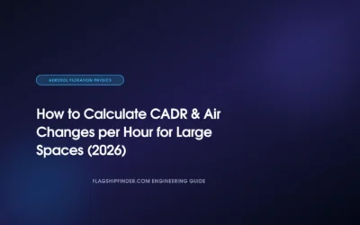 How to Calculate CADR & Air Changes per Hour for Large Spaces (2026)