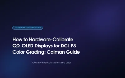 How to Hardware-Calibrate QD-OLED Displays for DCI-P3 Color Grading: Calman Guide (2026)