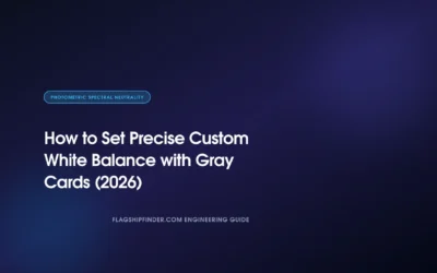 How to Set Precise Custom White Balance with Gray Cards (2026)