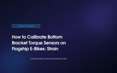 How to Calibrate Bottom Bracket Torque Sensors on Flagship E-Bikes: Strain Gauge Guide (2026)