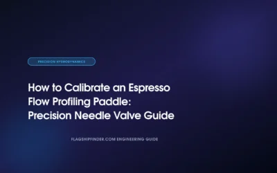 How to Calibrate an Espresso Flow Profiling Paddle: Precision Needle Valve Guide (2026)