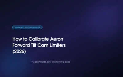 How to Calibrate Aeron Forward Tilt Cam Limiters (2026)