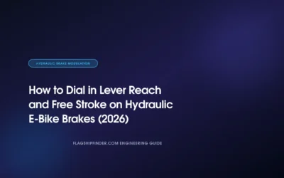 How to Dial in Lever Reach and Free Stroke on Hydraulic E-Bike Brakes (2026)