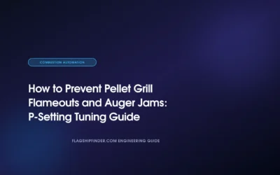 How to Prevent Pellet Grill Flameouts and Auger Jams: P-Setting Tuning Guide (2026)
