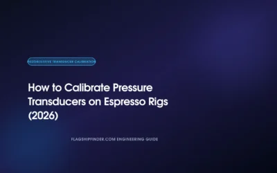 How to Calibrate Pressure Transducers on Espresso Rigs (2026)