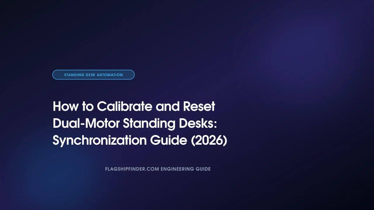 How to Calibrate and Reset Dual-Motor Standing Desks: Synchronization Guide (2026)