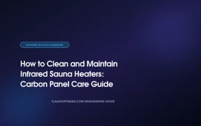 How to Clean and Maintain Infrared Sauna Heaters: Carbon Panel Care Guide (2026)