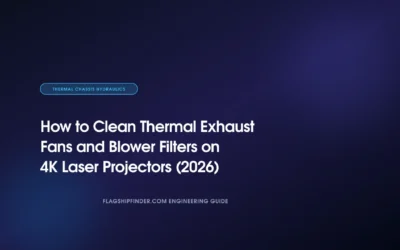 How to Clean Thermal Exhaust Fans and Blower Filters on 4K Laser Projectors (2026)