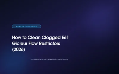 How to Clean Clogged E61 Gicleur Flow Restrictors (2026)