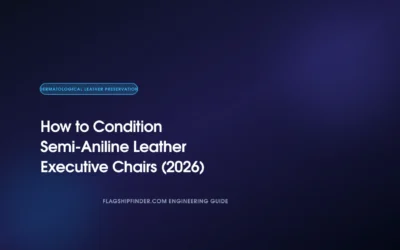 How to Condition Semi-Aniline Leather Executive Chairs (2026)