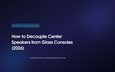 How to Decouple Center Speakers from Glass Consoles (2026)