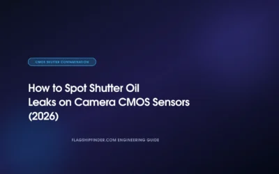 How to Spot Shutter Oil Leaks on Camera CMOS Sensors (2026)
