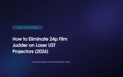How to Eliminate 24p Film Judder on Laser UST Projectors (2026)