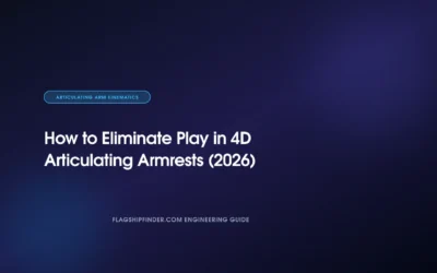 How to Eliminate Play in 4D Articulating Armrests (2026)