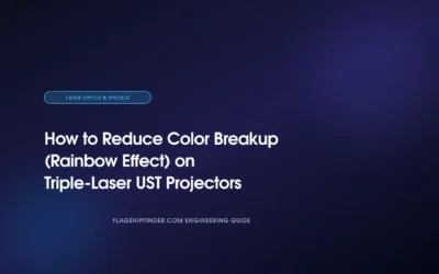 How to Reduce Color Breakup (Rainbow Effect) on Triple-Laser UST Projectors (2026)