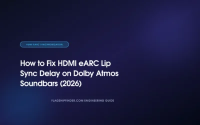 How to Fix HDMI eARC Lip Sync Delay on Dolby Atmos Soundbars (2026)