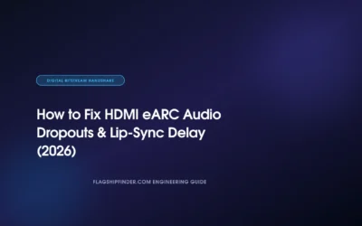 How to Fix HDMI eARC Audio Dropouts & Lip-Sync Delay (2026)