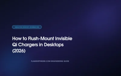 How to Flush-Mount Invisible Qi Chargers in Desktops (2026)