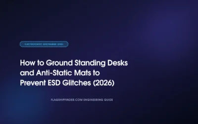 How to Ground Standing Desks and Anti-Static Mats to Prevent ESD Glitches (2026)