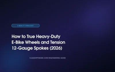 How to True Heavy-Duty E-Bike Wheels and Tension 12-Gauge Spokes (2026)