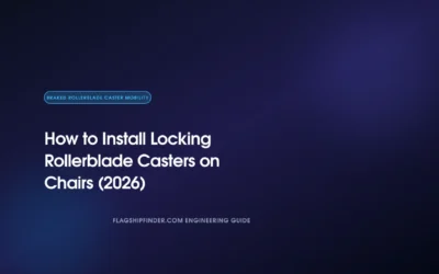 How to Install Locking Rollerblade Casters on Chairs (2026)