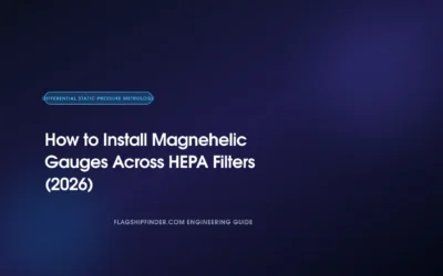 How to Install Magnehelic Gauges Across HEPA Filters (2026)