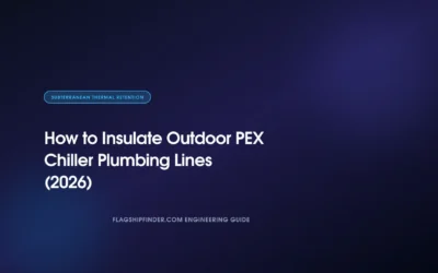 How to Insulate Outdoor PEX Chiller Plumbing Lines (2026)