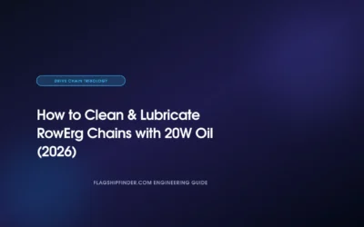 How to Clean & Lubricate RowErg Chains with 20W Oil (2026)