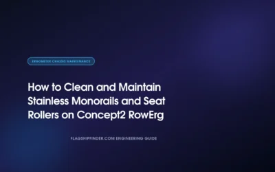 How to Clean and Maintain Stainless Monorails and Seat Rollers on Concept2 RowErg (2026)
