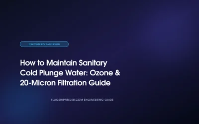 How to Maintain Sanitary Cold Plunge Water: Ozone & 20-Micron Filtration Guide (2026)