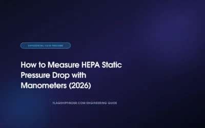 How to Measure HEPA Static Pressure Drop with Manometers (2026)