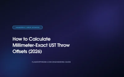How to Calculate Millimeter-Exact UST Throw Offsets (2026)