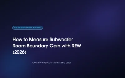 How to Measure Subwoofer Room Boundary Gain with REW (2026)