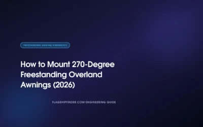 How to Mount 270-Degree Freestanding Overland Awnings (2026)