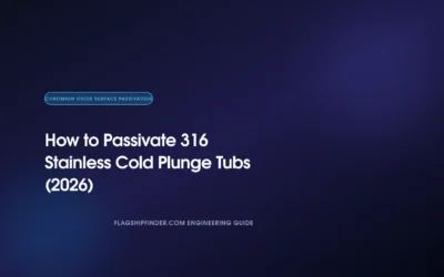 How to Passivate 316 Stainless Cold Plunge Tubs (2026)