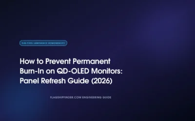 How to Prevent Permanent Burn-In on QD-OLED Monitors: Panel Refresh Guide (2026)