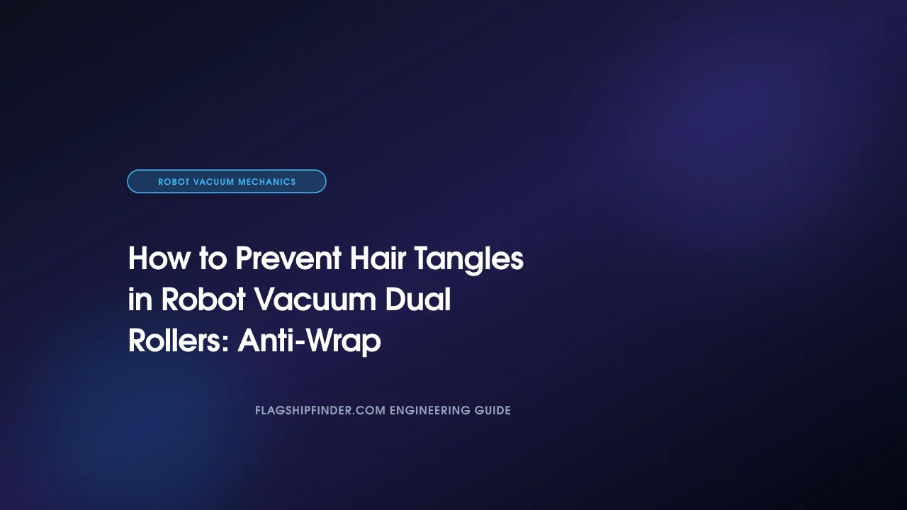 How to Prevent Hair Tangles in Robot Vacuum Dual Rollers: Anti-Wrap Engineering Guide (2026)