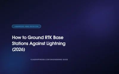 How to Ground RTK Base Stations Against Lightning (2026)